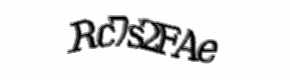 Security check image, please type the characters shown